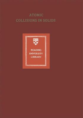 Datz / Moak / Appleton |  Atomic Collisions in Solids | Buch |  Sack Fachmedien