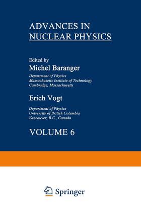 Vogt / Baranger |  Advances in Nuclear Physics | Buch |  Sack Fachmedien