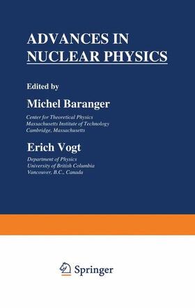 Vogt / Baranger |  Advances in Nuclear Physics | Buch |  Sack Fachmedien