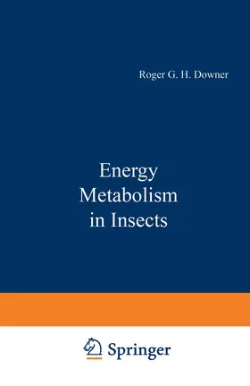 Downer |  Energy Metabolism in Insects | Buch |  Sack Fachmedien