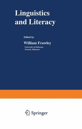 Frawley |  Linguistics and Literacy | Buch |  Sack Fachmedien