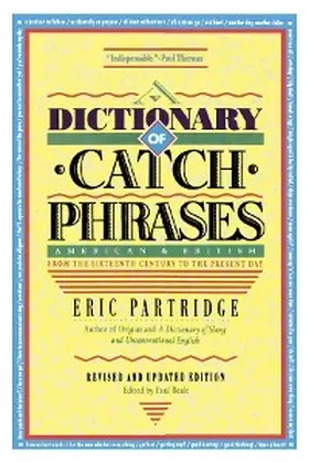 Partridge |  Dictionary of Catch Phrases | eBook | Sack Fachmedien