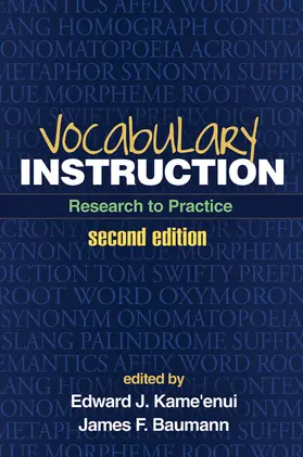 Kame'enui / Baumann |  Vocabulary Instruction | Buch |  Sack Fachmedien