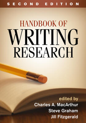 MacArthur / Fitzgerald / Graham |  Handbook of Writing Research, Second Edition | Buch |  Sack Fachmedien