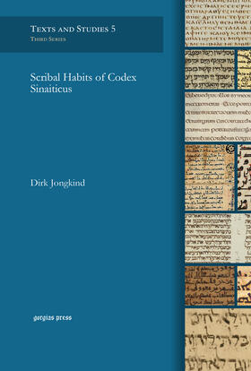 Jongkind |  Scribal Habits of Codex Sinaiticus | eBook | Sack Fachmedien