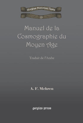 Mehren |  Manuel de la Cosmographie du Moyen Age | eBook | Sack Fachmedien