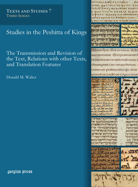 Walter |  Studies in the Peshitta of Kings | eBook | Sack Fachmedien