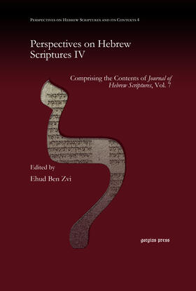 Zvi |  Perspectives on Hebrew Scriptures IV | eBook | Sack Fachmedien