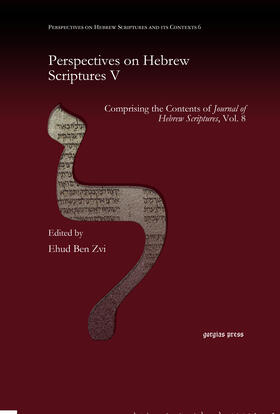 Zvi |  Perspectives on Hebrew Scriptures V | eBook | Sack Fachmedien