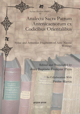 Pitra |  Analecta Sacra Patrum Antenicaenorum ex Codicibus Orientalibus | eBook | Sack Fachmedien