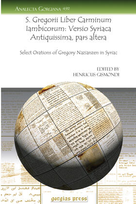 Gismondi |  S. Gregorii Liber Carminum Iambicorum: Versio Syriaca Antiquissima, pars altera | eBook | Sack Fachmedien