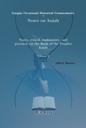 Barnes |  Notes on Isaiah | eBook | Sack Fachmedien