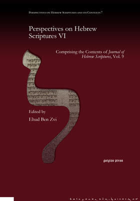 Zvi |  Perspectives on Hebrew Scriptures VI | eBook | Sack Fachmedien