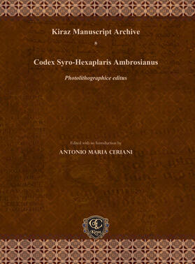 Ceriani |  Codex Syro-Hexaplaris Ambrosianus | eBook | Sack Fachmedien