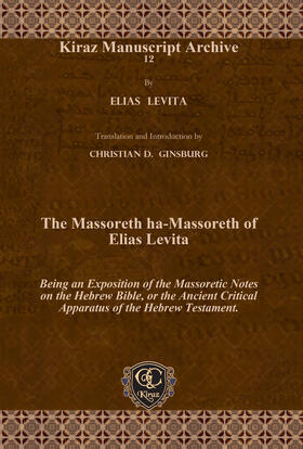 Levita |  The Massoreth ha-Massoreth of Elias Levita | eBook | Sack Fachmedien