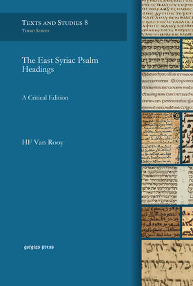 Rooy |  The East Syriac Psalm Headings | eBook | Sack Fachmedien