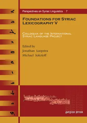 Sokoloff |  Foundations for Syriac Lexicography V | eBook | Sack Fachmedien