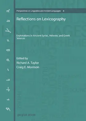 Taylor / Morrison |  Reflections on Lexicography | eBook | Sack Fachmedien