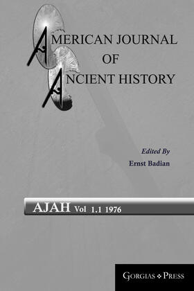 Badian |  American Journal of Ancient History | eBook | Sack Fachmedien