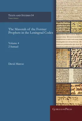 Marcus |  The Masorah of the Former Prophets in the Leningrad Codex | eBook | Sack Fachmedien