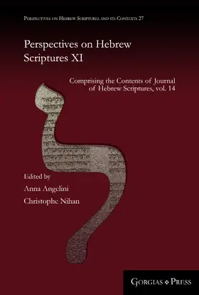 Nihan |  Perspectives on Hebrew Scriptures XI | eBook | Sack Fachmedien