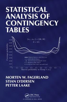 Fagerland / Lydersen / Laake |  Statistical Analysis of Contingency Tables | Buch |  Sack Fachmedien