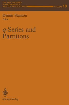 Stanton |  q-Series and Partitions | Buch |  Sack Fachmedien