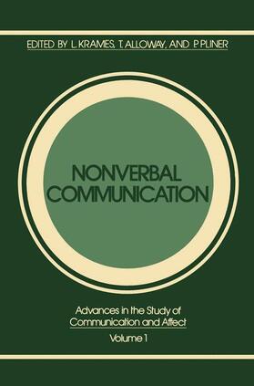 Krames |  Nonverbal Communication | Buch |  Sack Fachmedien