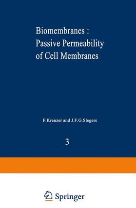 Kreuzer |  Biomembranes : Passive Permeability of Cell Membranes | Buch |  Sack Fachmedien