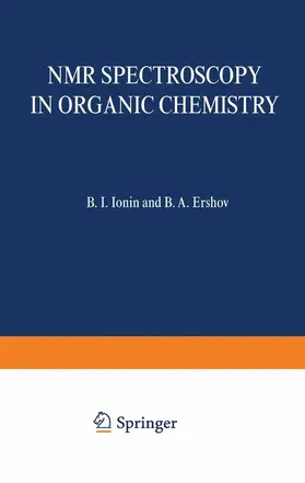 Ionin |  NMR Spectroscopy in Organic Chemistry | Buch |  Sack Fachmedien