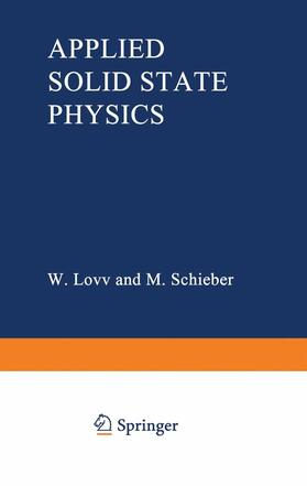 Low |  Applied Solid State Physics | Buch |  Sack Fachmedien