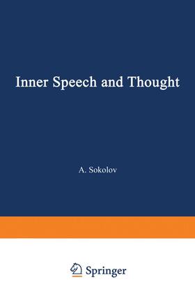 Sokolov |  Inner Speech and Thought | Buch |  Sack Fachmedien