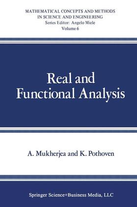 Pothoven / Mukherjea |  Real and Functional Analysis | Buch |  Sack Fachmedien