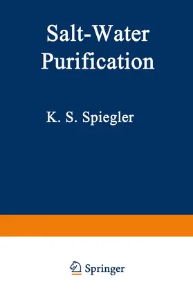 Spiegler |  Salt-Water Purification | Buch |  Sack Fachmedien