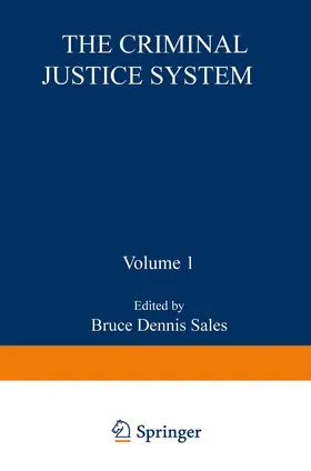 Sales |  The Criminal Justice System | Buch |  Sack Fachmedien