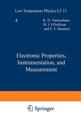 Timmerhaus / Hammel / O’Sullivan |  Electronic Properties, Instrumentation, and Measurement | Buch |  Sack Fachmedien