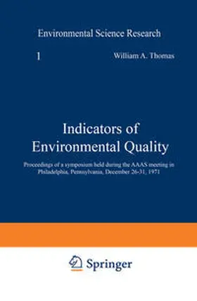 Thomas |  Indicators of Environmental Quality | eBook | Sack Fachmedien