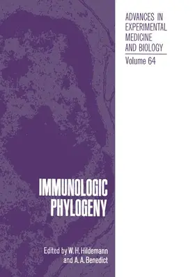 Hildemann |  Immunologic Phylogeny | Buch |  Sack Fachmedien