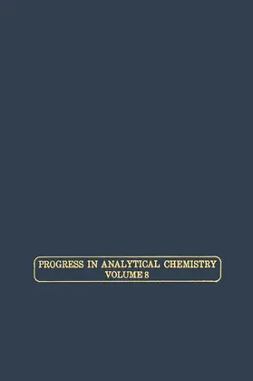 Simmons |  Progress in Analytical Chemistry | Buch |  Sack Fachmedien