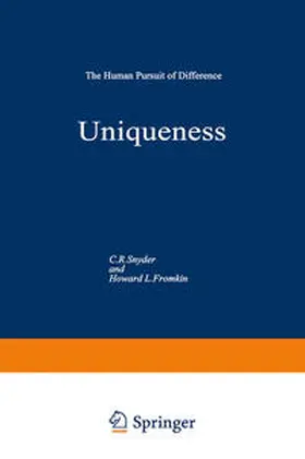 Snyder / Fromkin |  Uniqueness | eBook | Sack Fachmedien