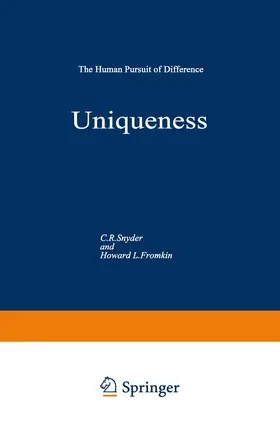 Fromkin / Snyder | Uniqueness | Buch | 978-1-4684-3661-7 | sack.de