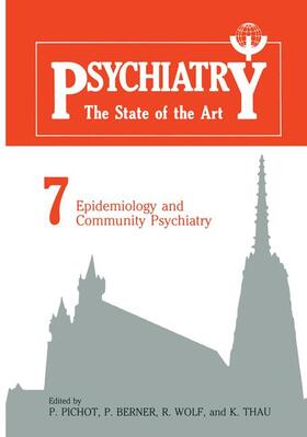 Pichot |  Epidemiology and Community Psychiatry | Buch |  Sack Fachmedien