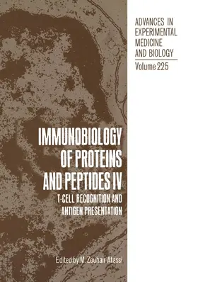 Bachrach / Atassi |  Immunobiology of Proteins and Peptides IV | Buch |  Sack Fachmedien