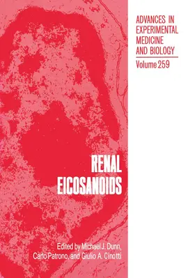 Dunn |  Renal Eicosanoids | Buch |  Sack Fachmedien