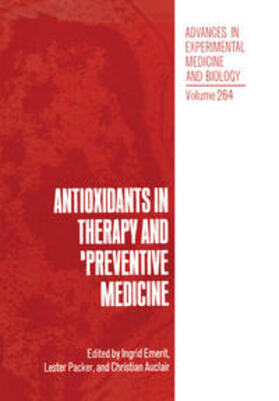 Emerit / Packer / Auclair |  Antioxidants in Therapy and Preventive Medicine | eBook | Sack Fachmedien