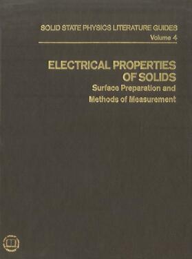 Connolly |  Electrical Properties of Solids | Buch |  Sack Fachmedien