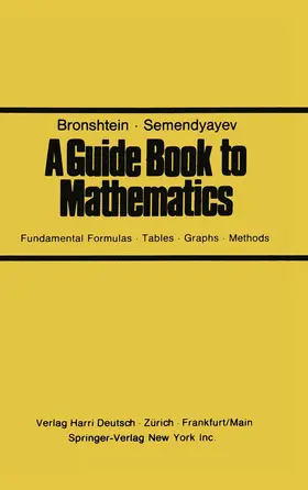 BRONSHTEIN |  A Guide Book to Mathematics | Buch |  Sack Fachmedien