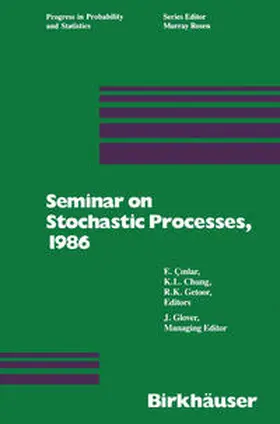 Glover / Cinlar / Chung |  Seminar on Stochastic Processes, 1986 | eBook | Sack Fachmedien