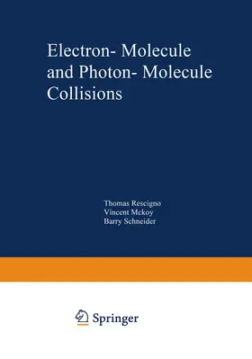 Rescigno |  Electron-Molecule and Photon-Molecule Collisions | Buch |  Sack Fachmedien