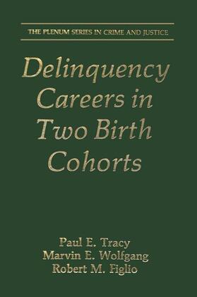 Tracy / Figlio / Wolfgang |  Delinquency Careers in Two Birth Cohorts | Buch |  Sack Fachmedien